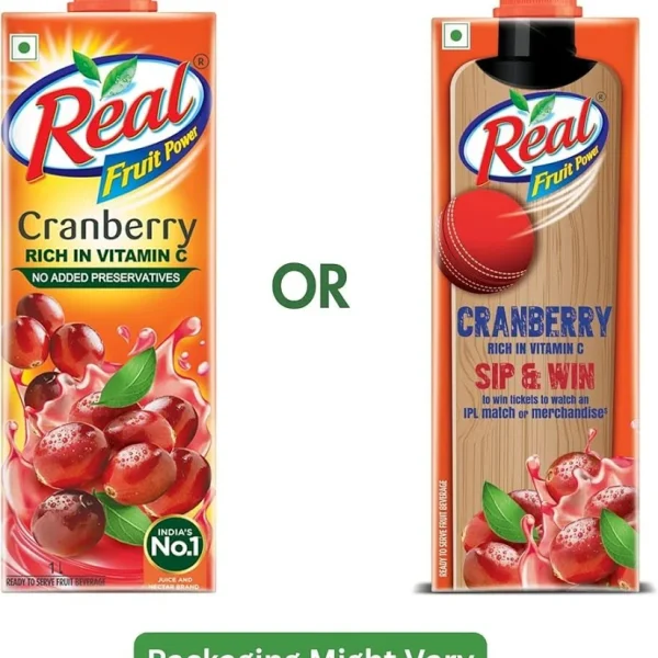 Real Fruit Power Cranberry